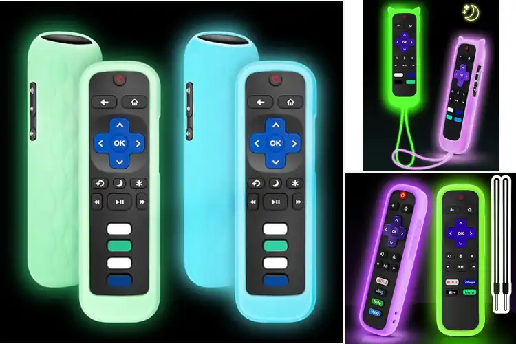 Detailed view of Best 2-Pack Roku Remote Covers