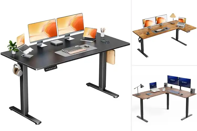 Detailed view of Best 63-Inch Standing Desks With Three Memory Presets