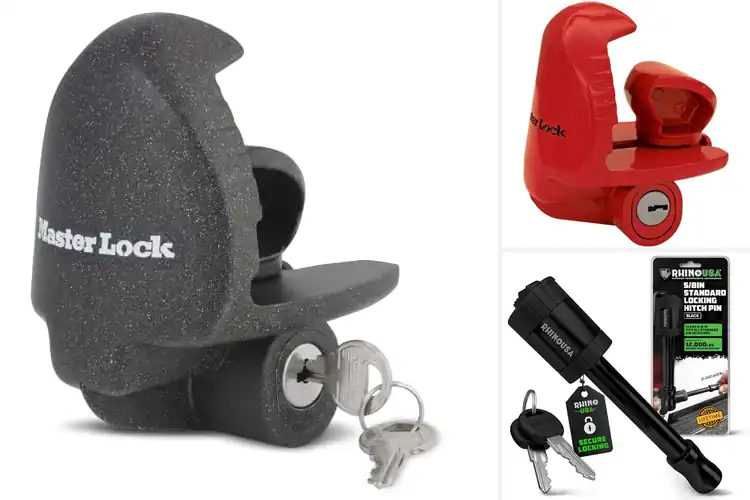 Detailed view of Best Anti Theft Trailer Hitch Locks