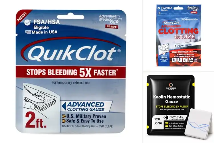 Detailed view of Best Blood Clotting Gauzes