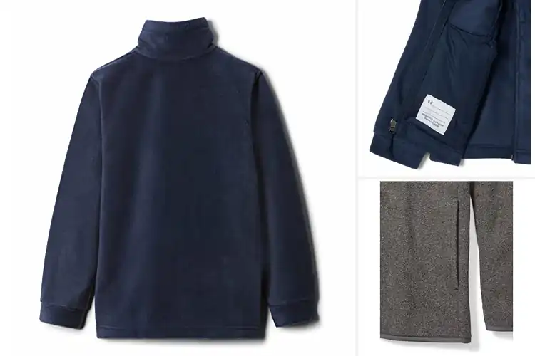 Detailed view of Best Boys Sweater Fleece Jackets