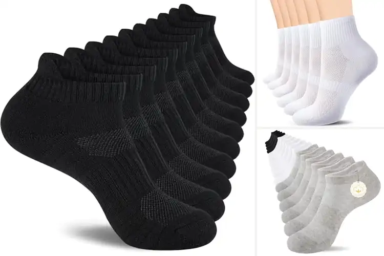 Detailed view of Best Breathable Cotton Socks