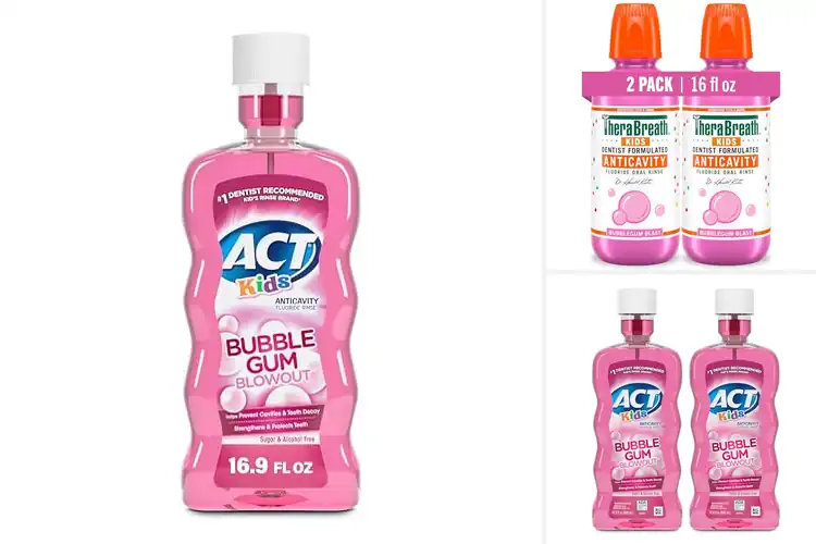 Detailed view of Best Bubble Gum Flavored Rinses