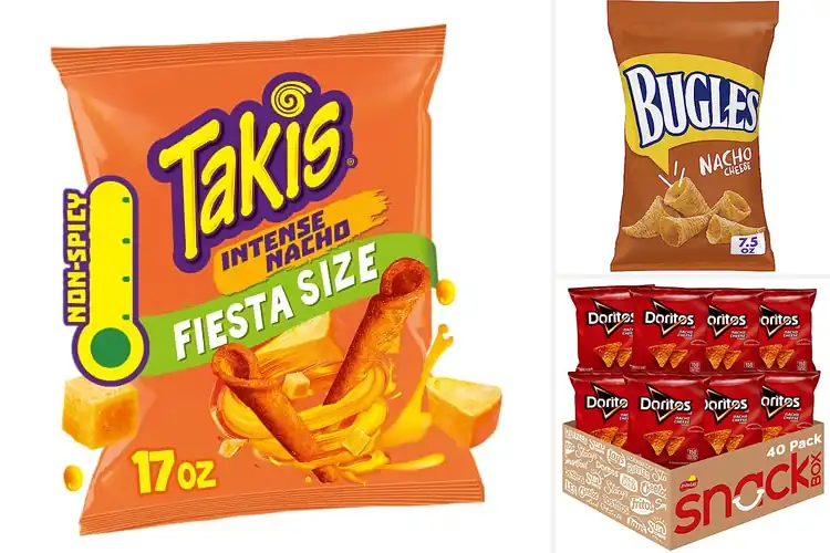 Detailed view of Best Cheesy Nacho Snacks: 10 Irresistible Crunchy Bites