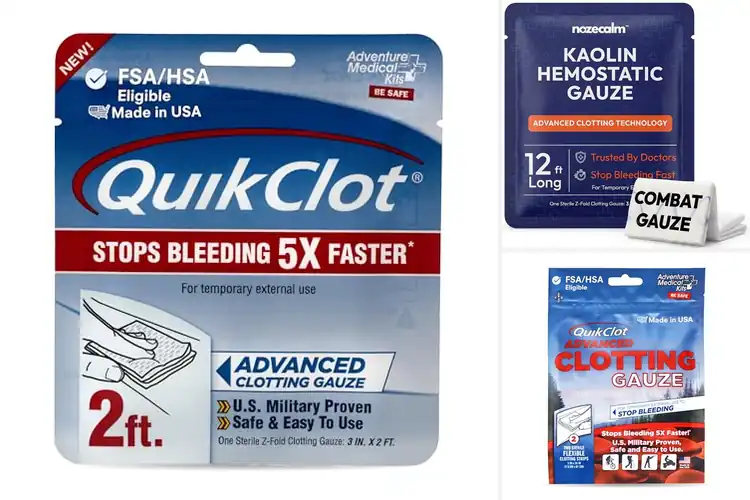 Detailed view of Best Clotting Gauzes