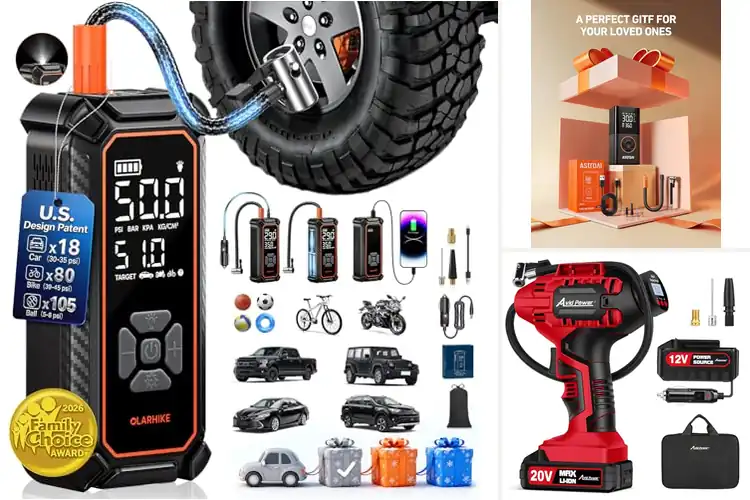 Detailed view of Best Cordless Tire Inflators