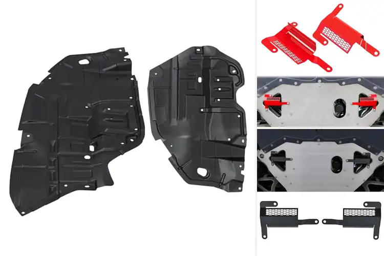 Detailed view of Best Engine Bay Shields: Top 10 for Cleaner, Cooler Rides