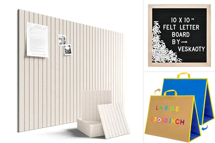 Detailed view of Best Felt Boards: Boost Organization & Creativity Today