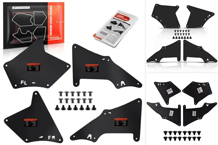 Detailed view of Best Fender Liners for Toyota Land Cruiser Prado