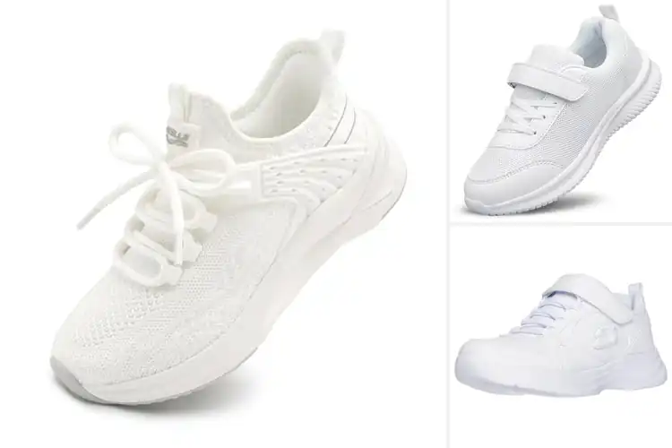 Detailed view of Best Girls White Sneakers: Top 10 Stylish & Durable Picks