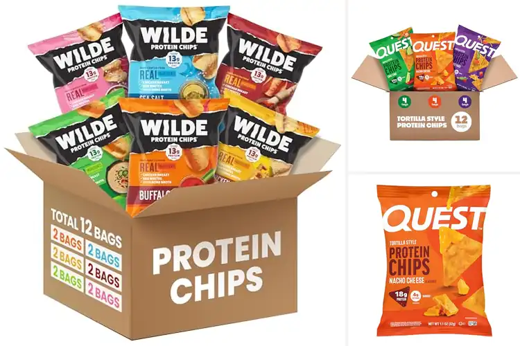 Detailed view of Best Gluten Free Protein Chips