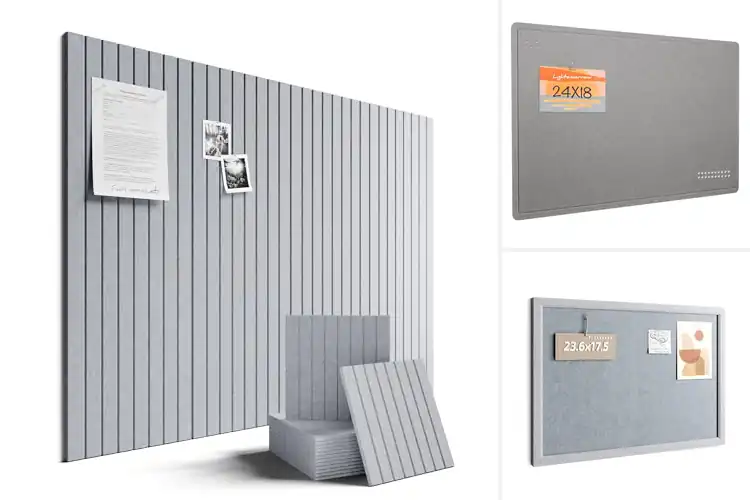 Detailed view of Best Gray Pin Boards for Stylish Organization