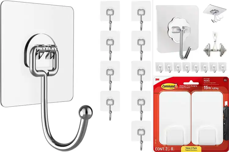 Detailed view of Best Heavy Duty Hooks: 10 Stress-Free Organizing Solutions