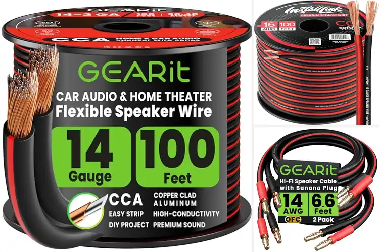 Detailed view of Best Home Audio Speaker Cables