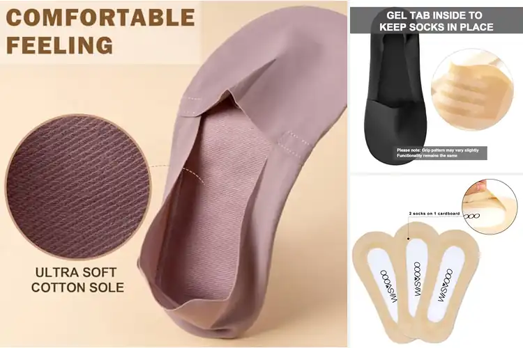Detailed view of Best Invisible Socks For Casual Shoes