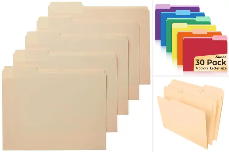 Detailed view of Best Letter Size Folders for Organized Workspaces