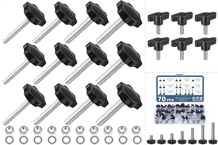 Detailed view of Best M6 Hand Tightening Screws – Fast, Reliable Grip