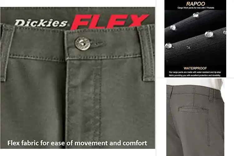 Detailed view of Best Mens Work Pants: Stay Comfortable, Durable, and Stylish