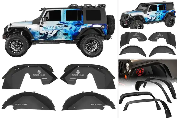 Detailed view of Best Off‑Road Fender Liners