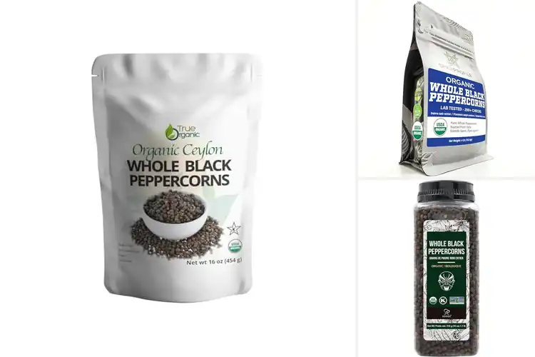 Detailed view of Best Organic Black Peppercorns for Bold Flavor