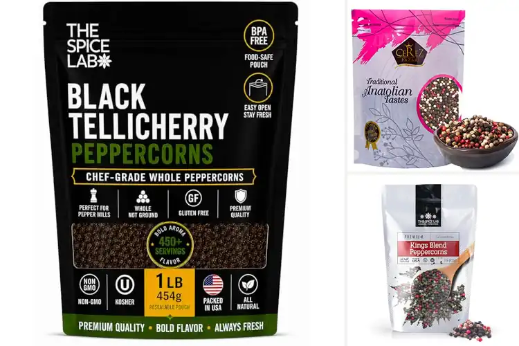 Detailed view of Best Peppercorns Bags for Fresh Flavor