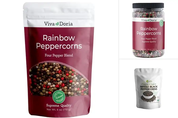 Detailed view of Best Peppercorns Refills: 10 Fresh Picks to Spice Up Cooking