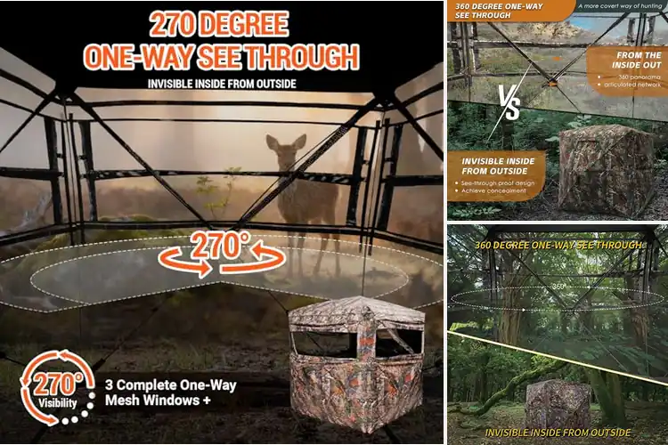 Detailed view of Best Pop Up Hunting Blinds