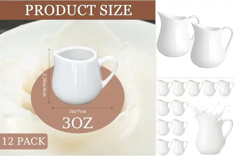 Detailed view of Best Porcelain Creamers for Elegant Dining