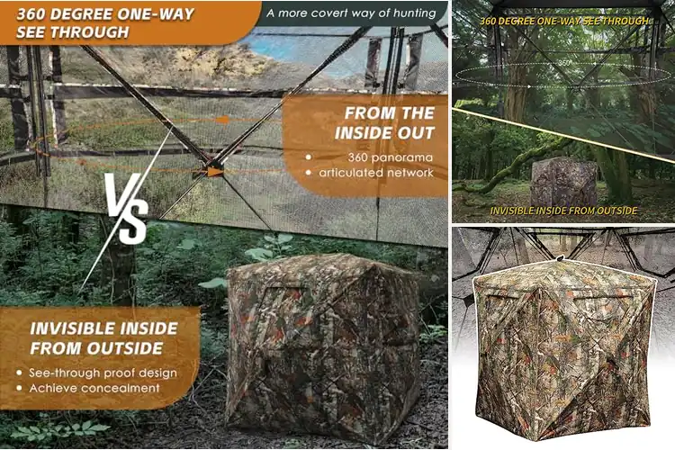 Detailed view of Best Portable Hunting Blinds: Top 10 Picks for Stealth