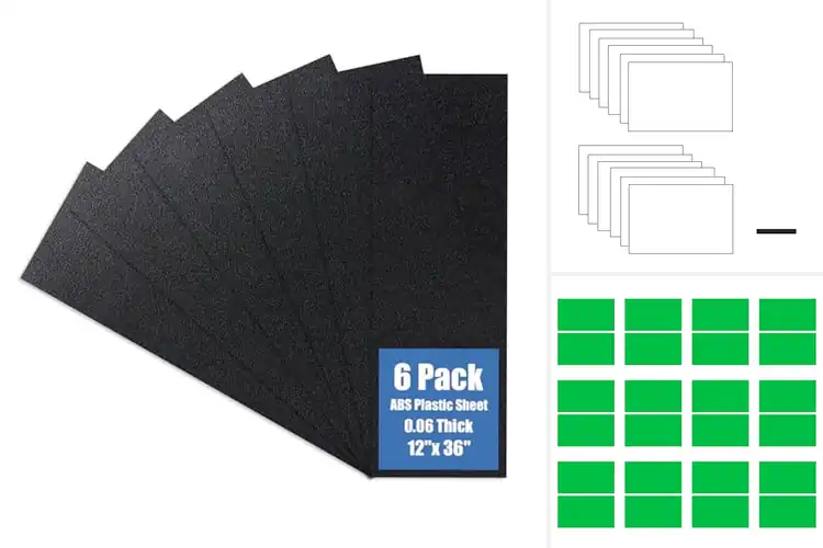 Detailed view of Best Quality ABS Material: 10-Piece Durable DIY Craft Kit