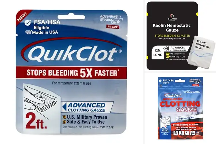 Detailed view of Best Quick Clotting Gauzes