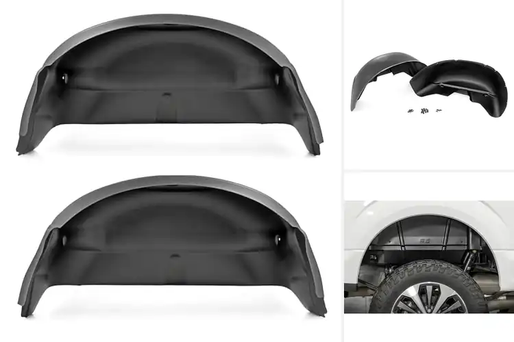 Detailed view of Best Rear Fender Liners