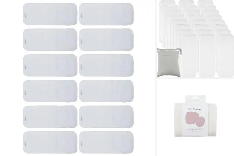 Detailed view of Best Reusable Diaper Liners