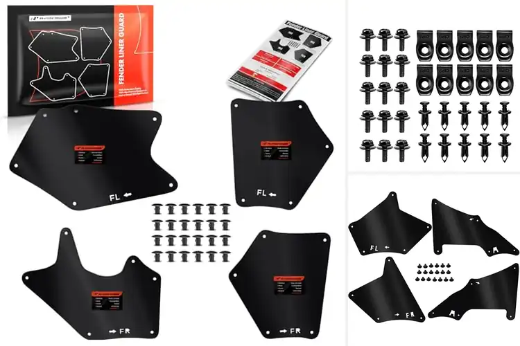 Detailed view of Best Splash Guard Liners