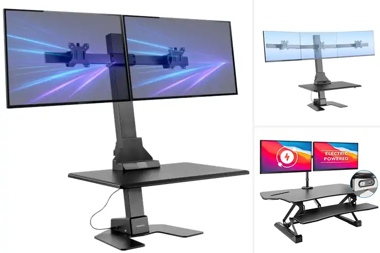 Detailed view of Best Stable Electric Standing Desks For Monitor Mounts