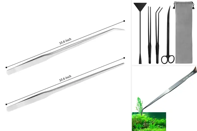 Detailed view of Best Stainless Steel Aquarium Tweezers