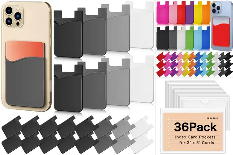 Detailed view of Best Stick On Card Holders