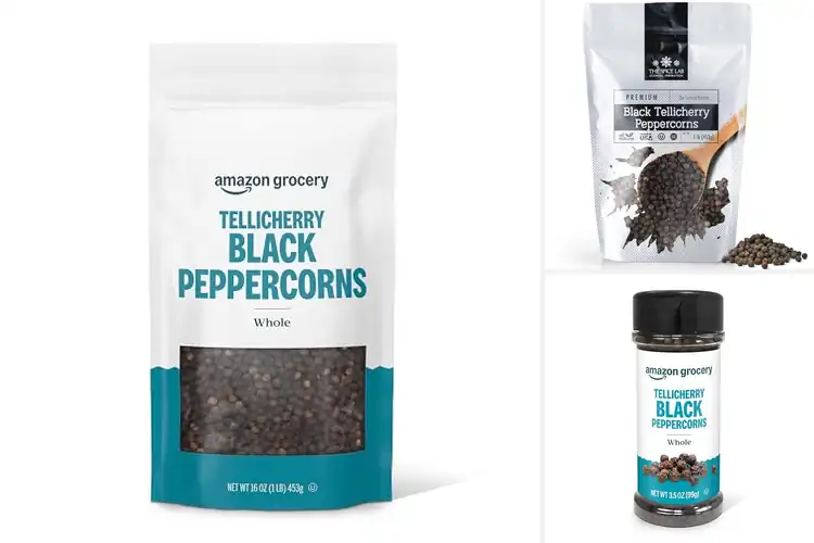 Detailed view of Best Tellicherry Peppers