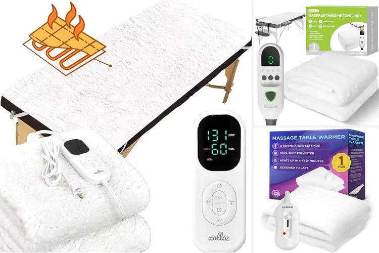Detailed view of Best Temperature Adjustable Massage Table Heating Pads