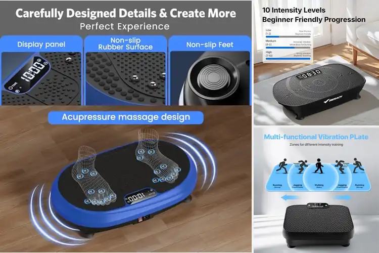 Detailed view of Best Vibration Machines For Lymphatic Drainage
