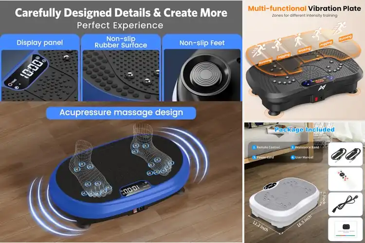 Detailed view of Best Vibration Plates For Weight Loss