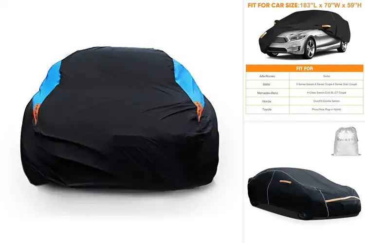 Detailed view of Best Windproof Car Covers